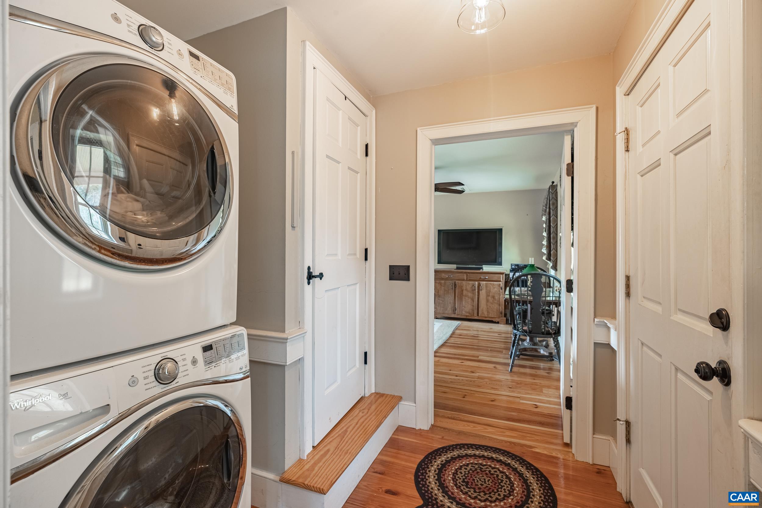 3100 Bacon School Road Saxe, VA 23967 - Photo 31 of 47 a view of a bedroom with washer and dryer