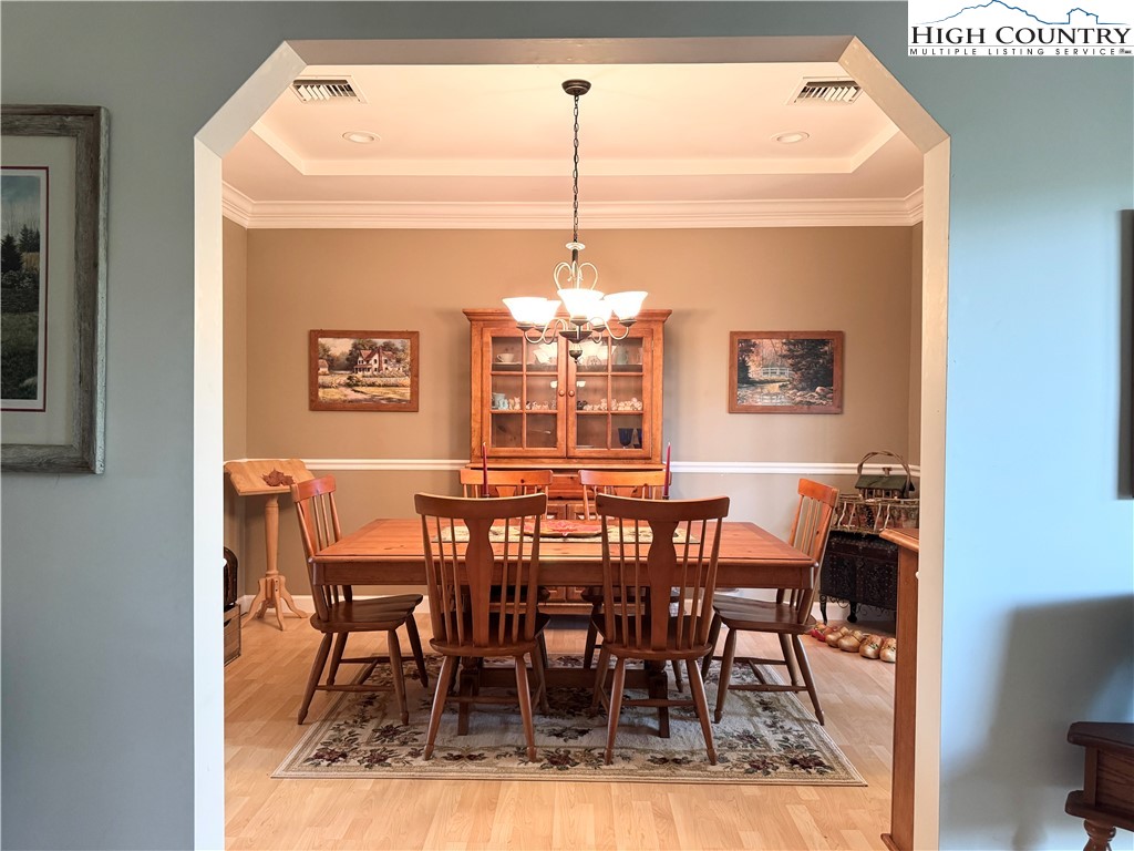 175 Olive Ridge Drive Crumpler, NC 28617 - Photo 16 of 50 a view of a dining room with furniture