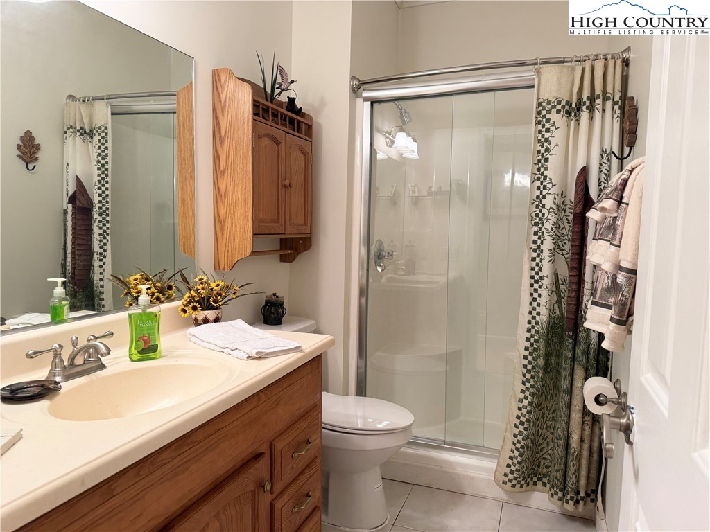 175 Olive Ridge Drive Crumpler, NC 28617 - Photo 36 of 50 a bathroom with a sink toilet and shower
