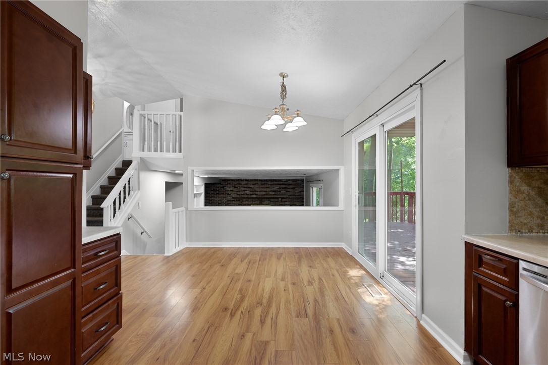 6720 Brookside Road Independence, OH 44131 - Photo 11 of 38 Eat in kitchen with access to deck