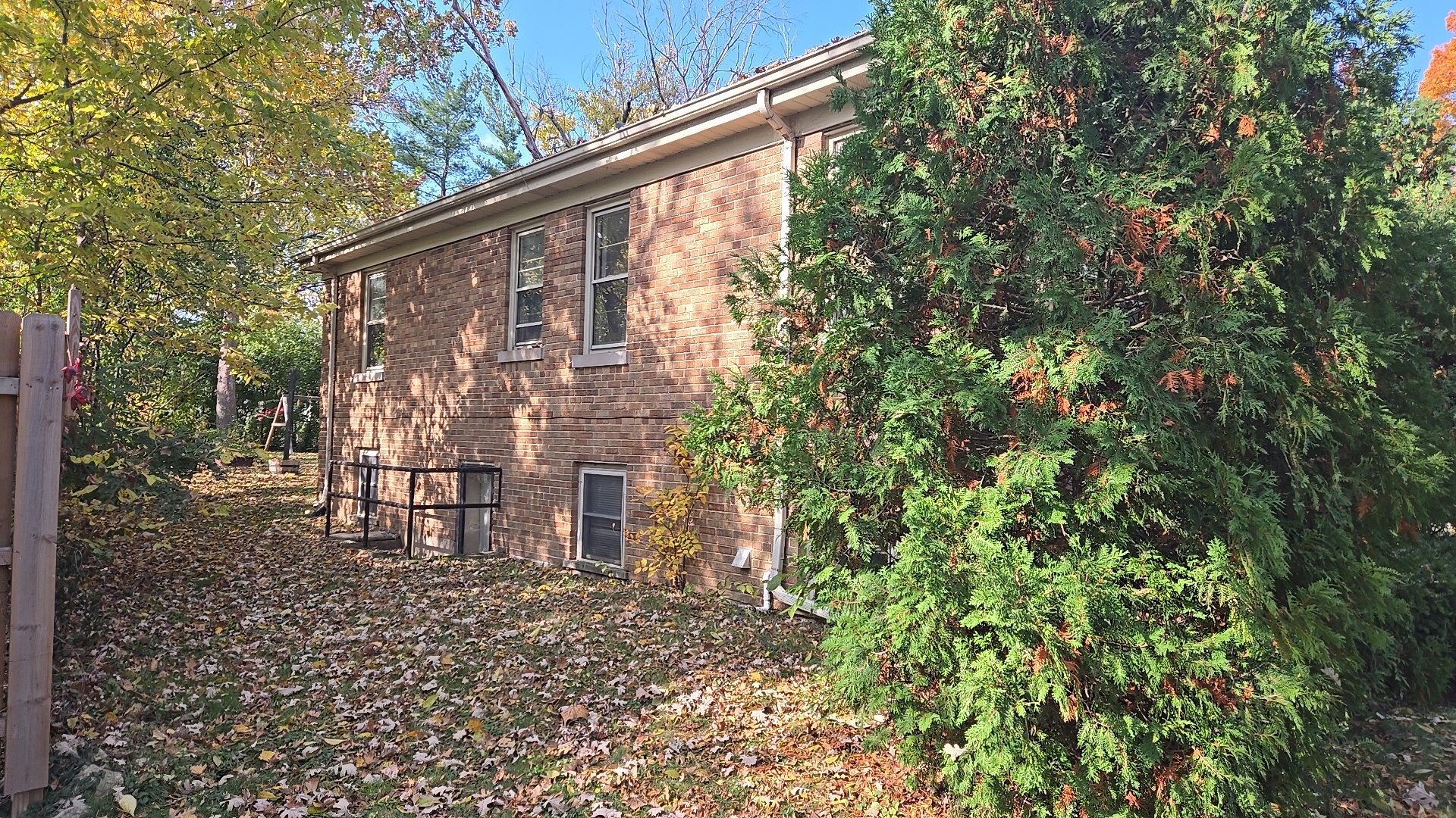 710 Bruce Avenue Flossmoor, IL 60422 - Photo 3 of 20 a backyard of a house with table and chairs