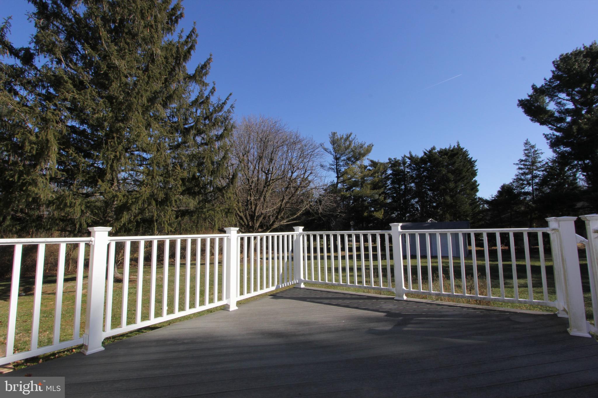 8001 Clearfield Road Frederick, MD 21702 - Photo 38 of 55 Huge private backyard with big Trex deck