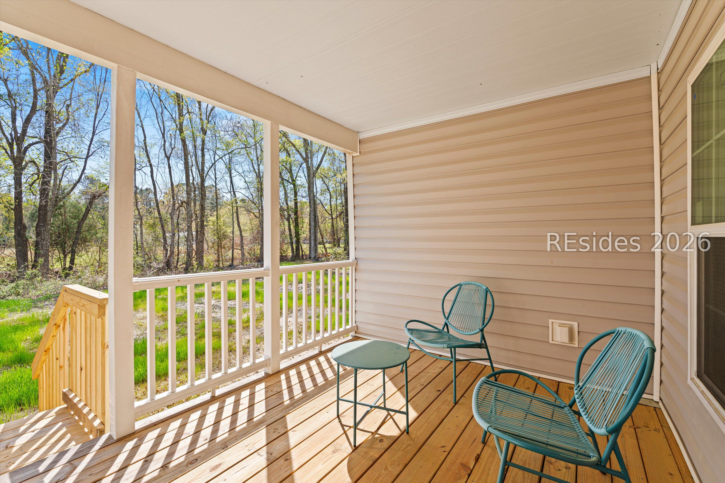 22 Unity Lane Seabrook, SC 29940 - Photo 23 of 24 Cover back porch