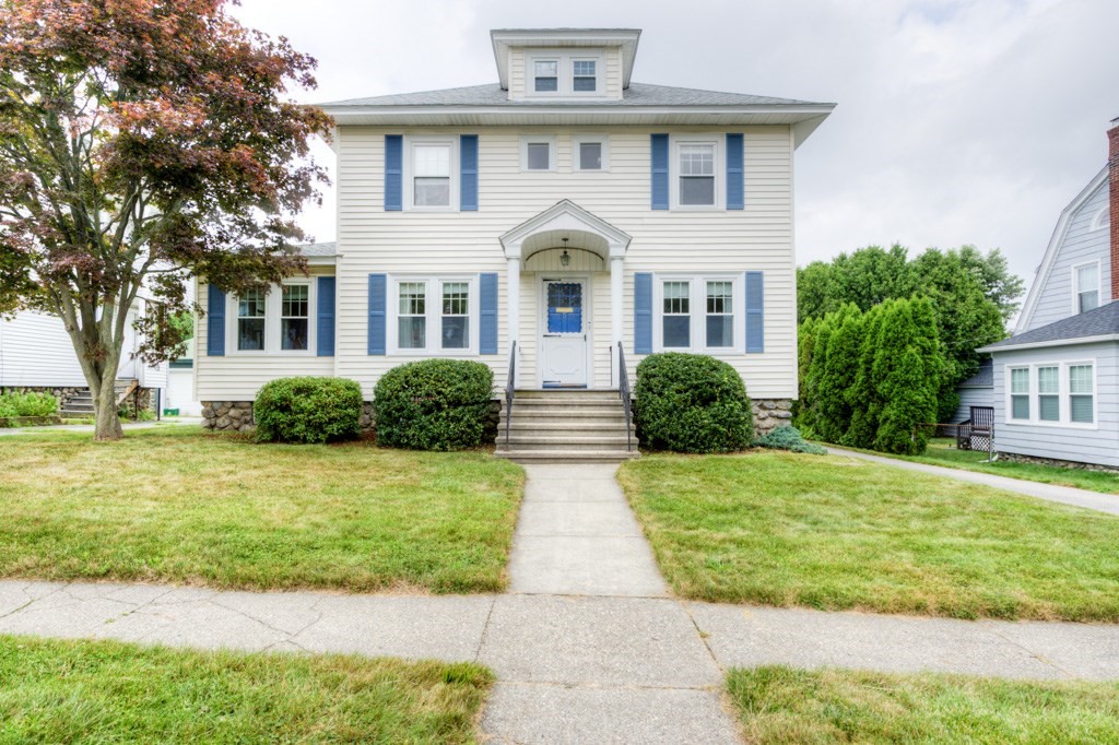 5 Bellingham Road Worcester, MA 01606 - Photo 1 of 30 a front view of a house with garden