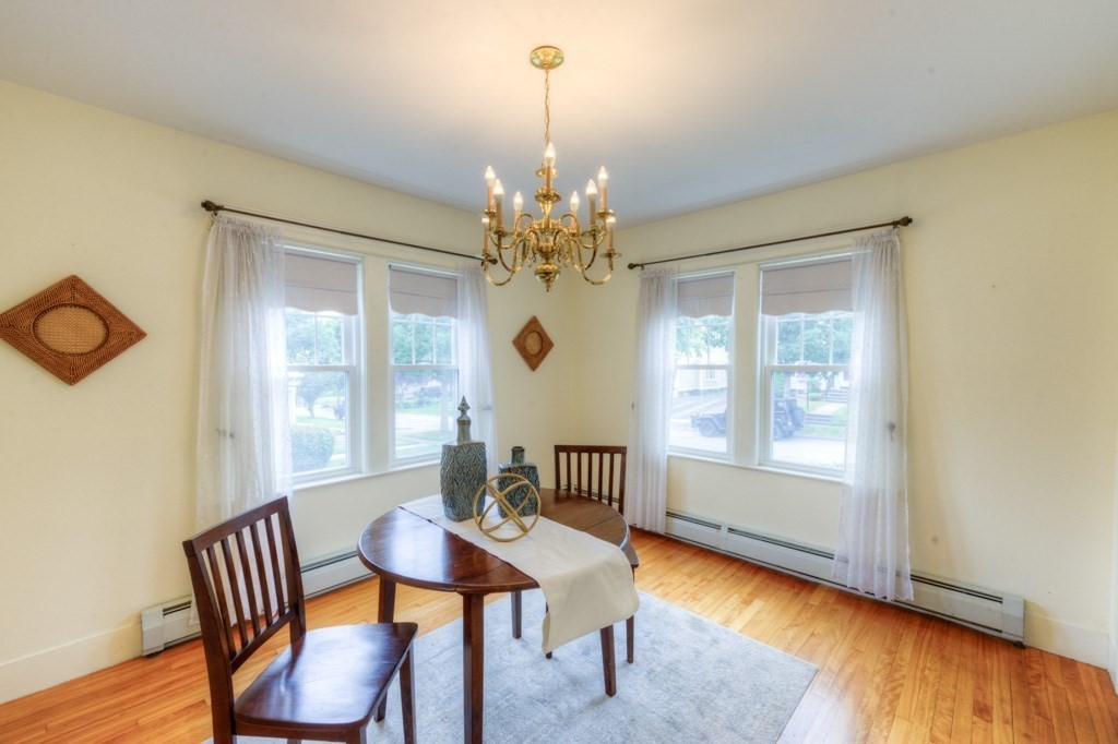 5 Bellingham Road Worcester, MA 01606 - Photo 8 of 30 a view of a dining room with furniture window and wooden floor