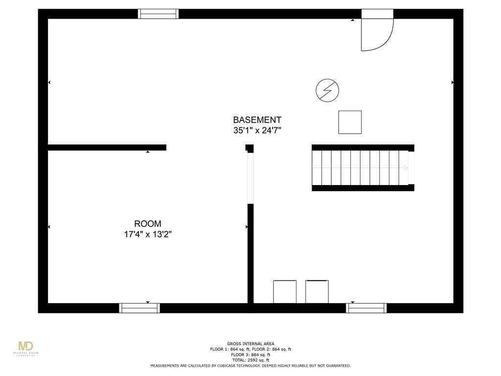 720 S Road South Kingstown, RI 02879 - Photo 33 of 33 Lower Level - Floor Plan