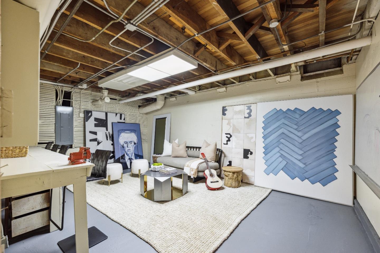 865 Culebra Road Hillsborough, CA 94010 - Photo 26 of 32 a view of a room with gym equipment
