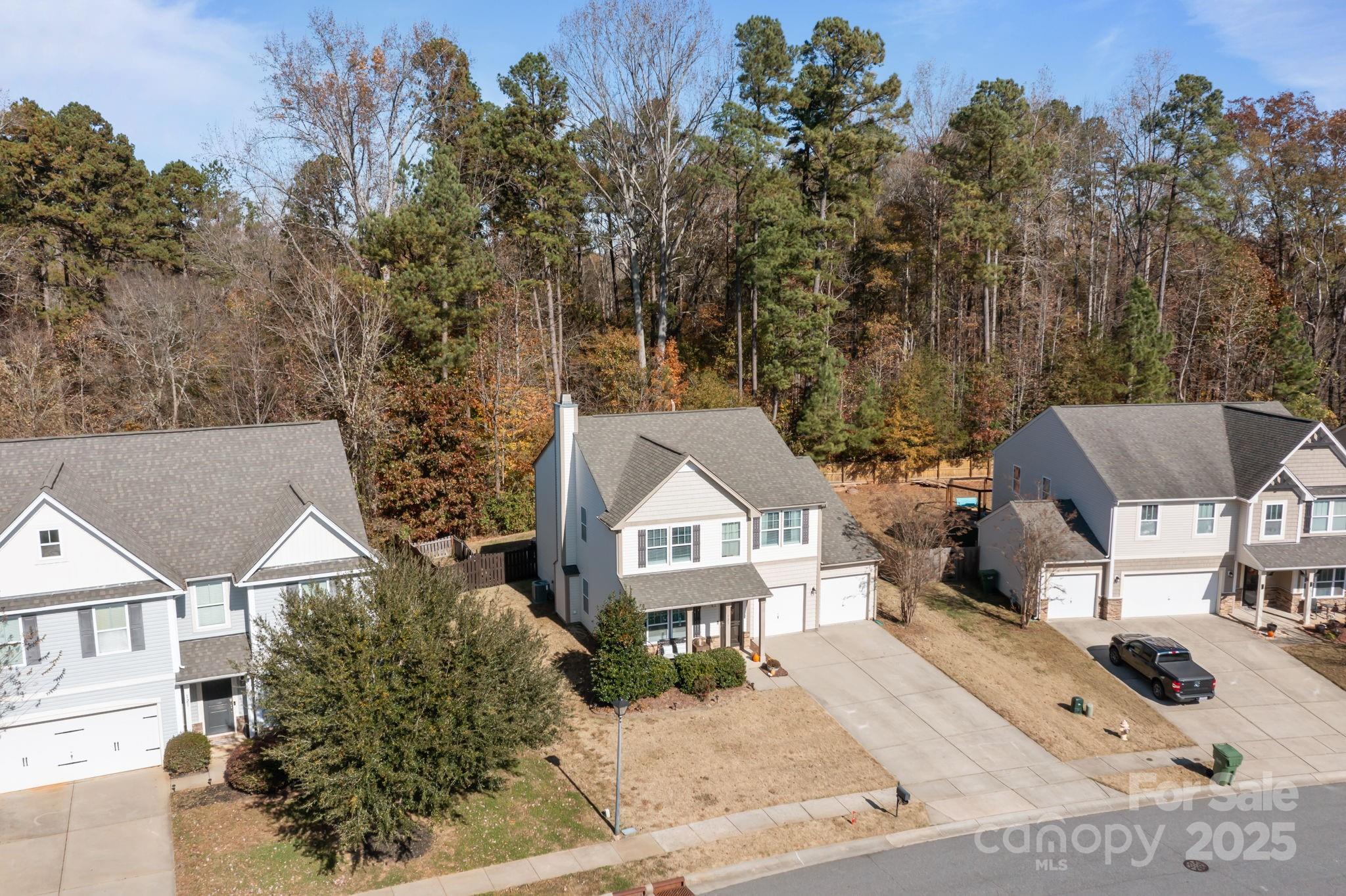 125 Devynn Ridge Court Mount Holly, NC 28120 - Photo 16 of 47 an aerial view of a house