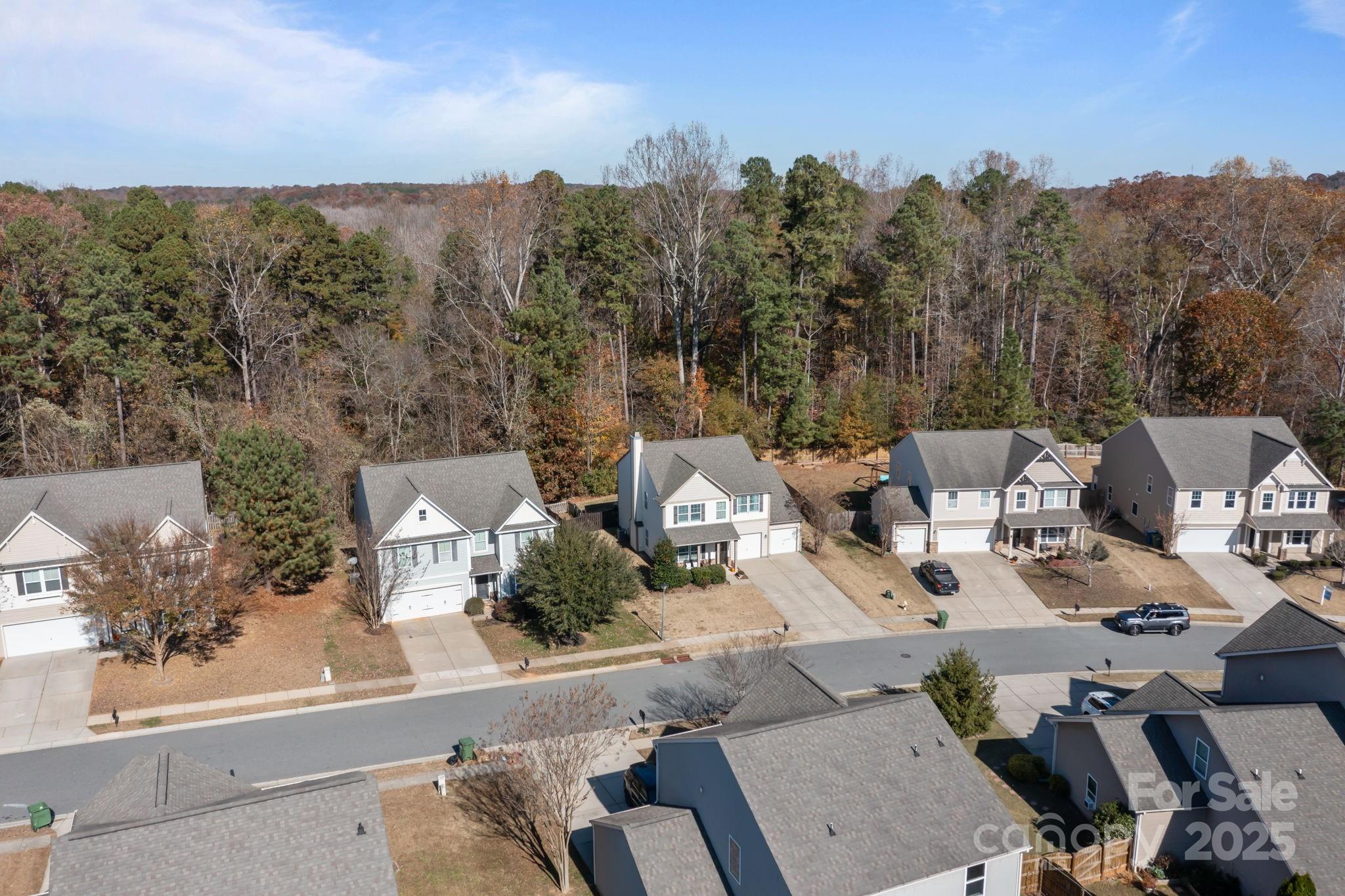 125 Devynn Ridge Court Mount Holly, NC 28120 - Photo 24 of 47 an aerial view of a house with mountain view