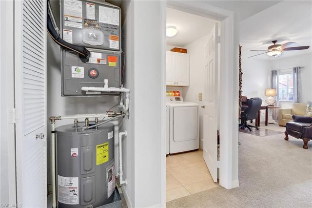 a view of storage and utility room