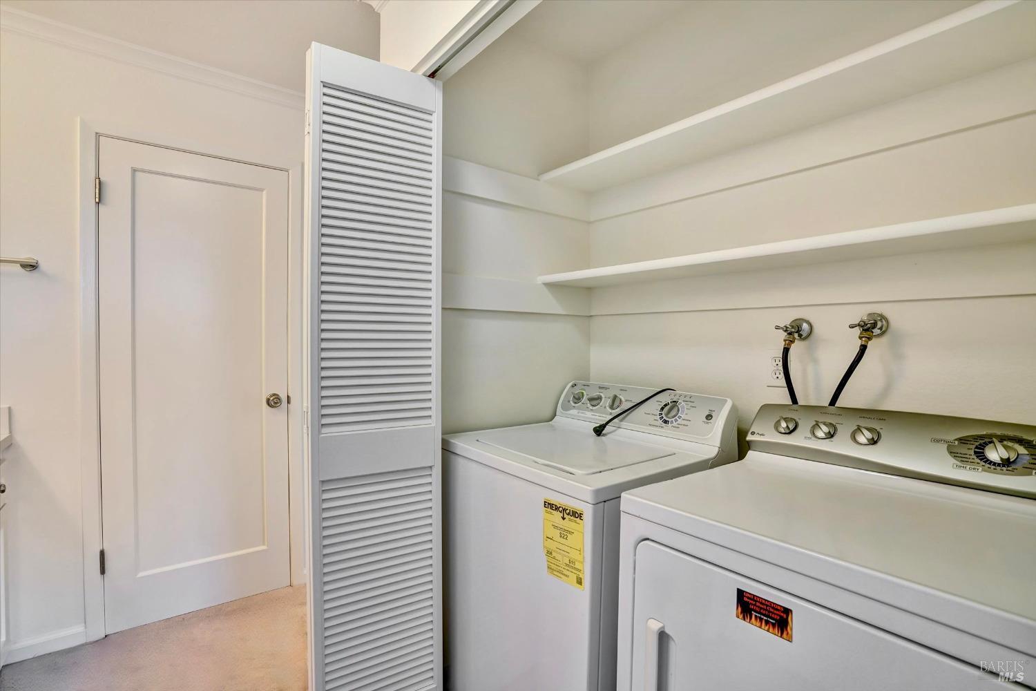 600 Seaver Drive Mill Valley, CA 94941 - Photo 25 of 30 a utility room with dryer and washer