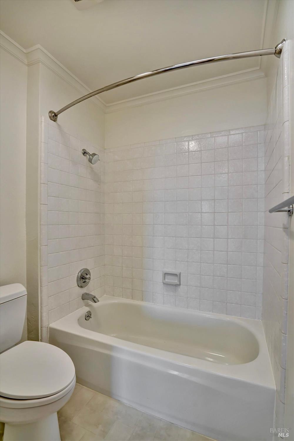 600 Seaver Drive Mill Valley, CA 94941 - Photo 28 of 30 a bathroom with a bathtub and a toilet