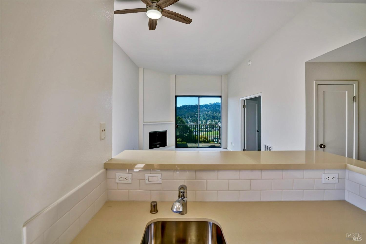 600 Seaver Drive Mill Valley, CA 94941 - Photo 8 of 30 a view of room with window and ceiling fan