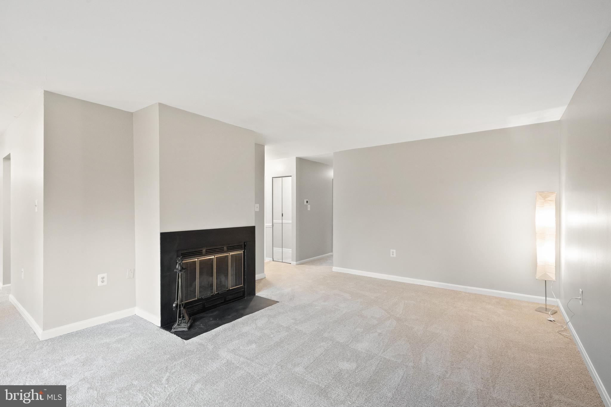 1434 Northgate Square, Unit 34/21B Reston, VA 20190 - Photo 11 of 44 a view of an empty room with a fireplace