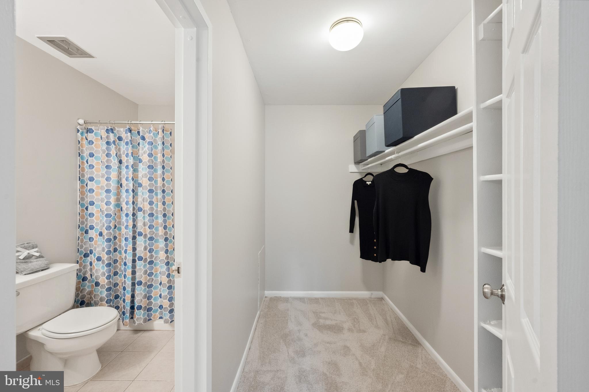 1434 Northgate Square, Unit 34/21B Reston, VA 20190 - Photo 17 of 44 a bathroom with a toilet and a shower