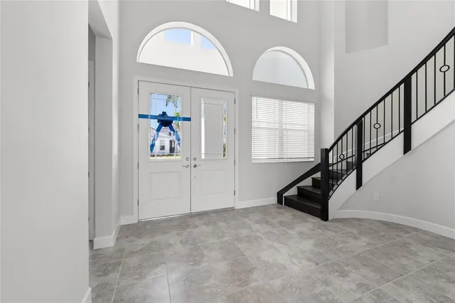 a view of entryway and hall