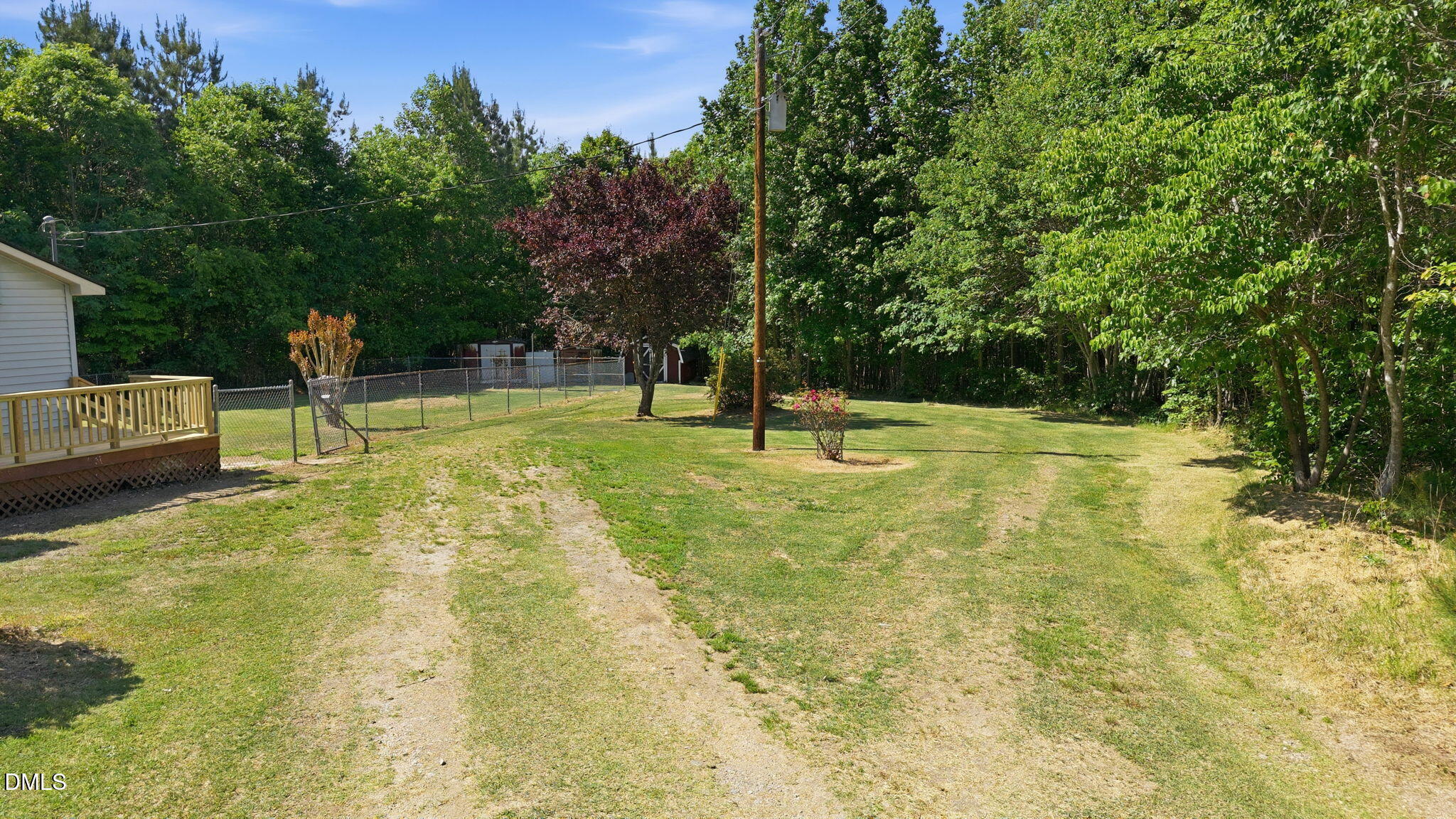 3602 Harrison Road Castalia, NC 27816 - Photo 7 of 48 a view of a garden with a slide