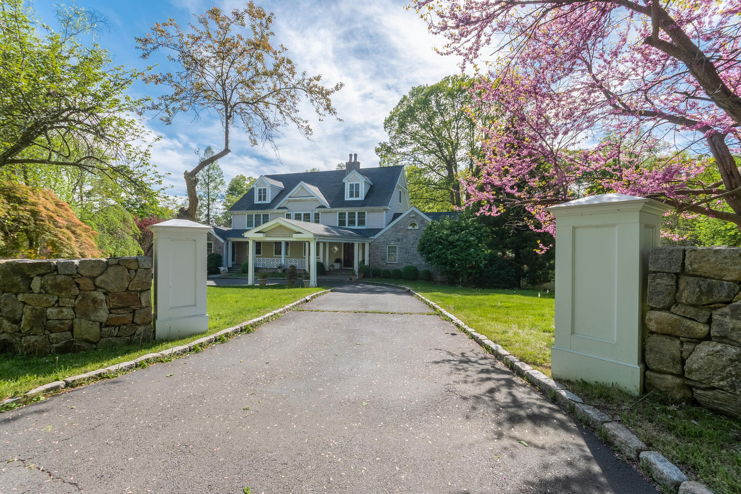 a view of swimming pool with a yard