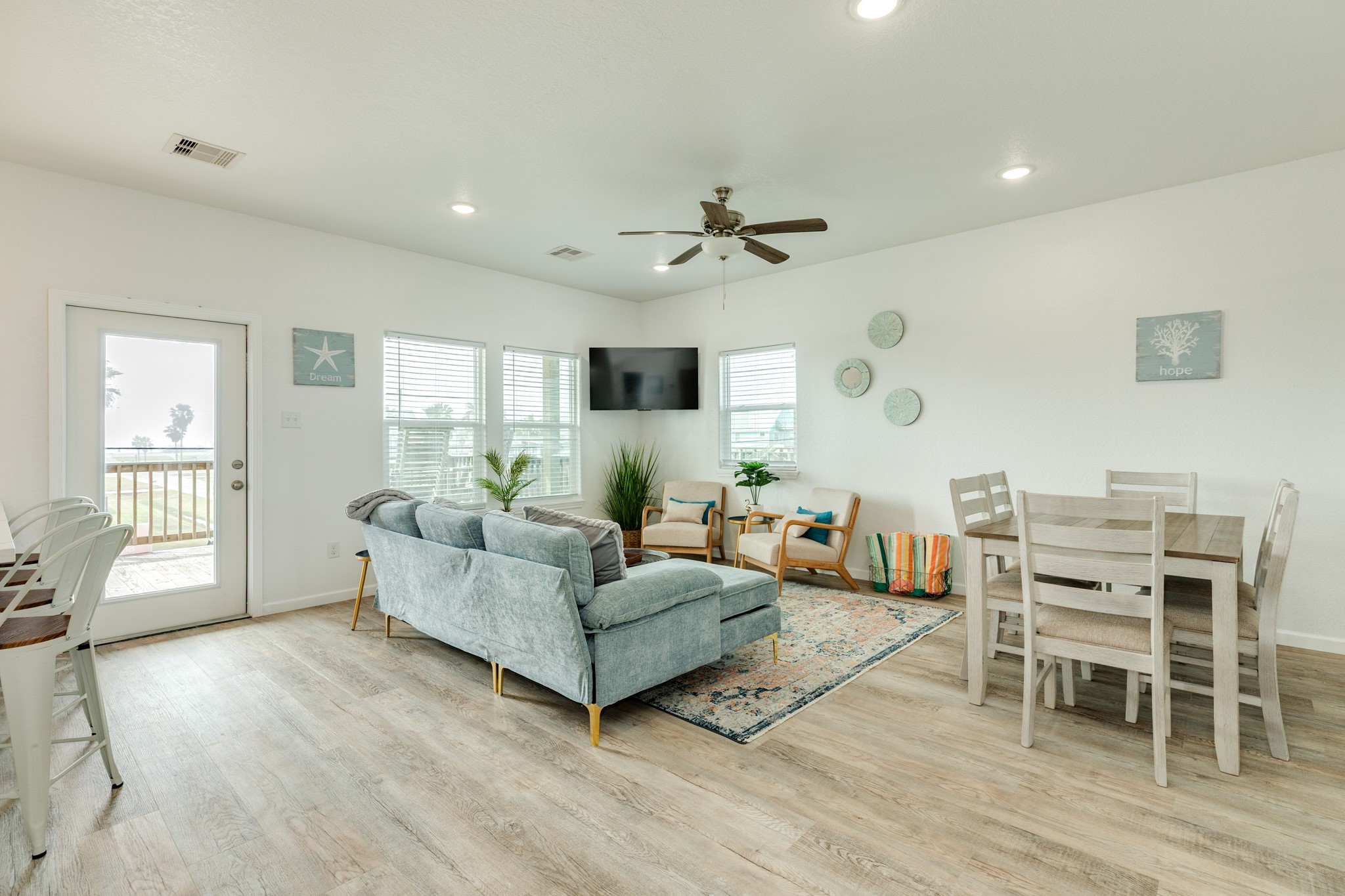 344 Thunder Road Surfside Beach, TX 77541 - Photo 11 of 40 The living room is open