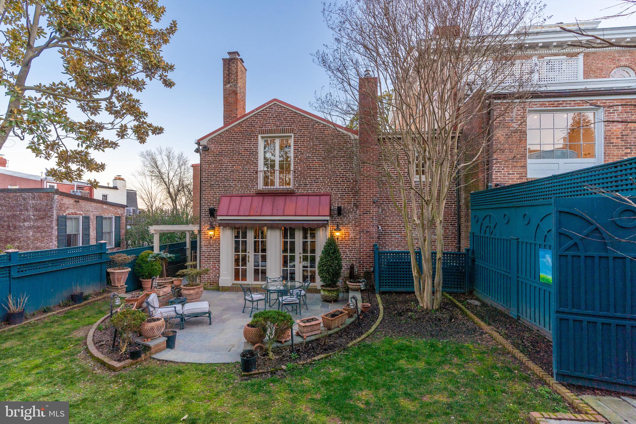 3003 N Street Northwest Washington, DC 20007 - Photo 116 of 127 3009 rear yard