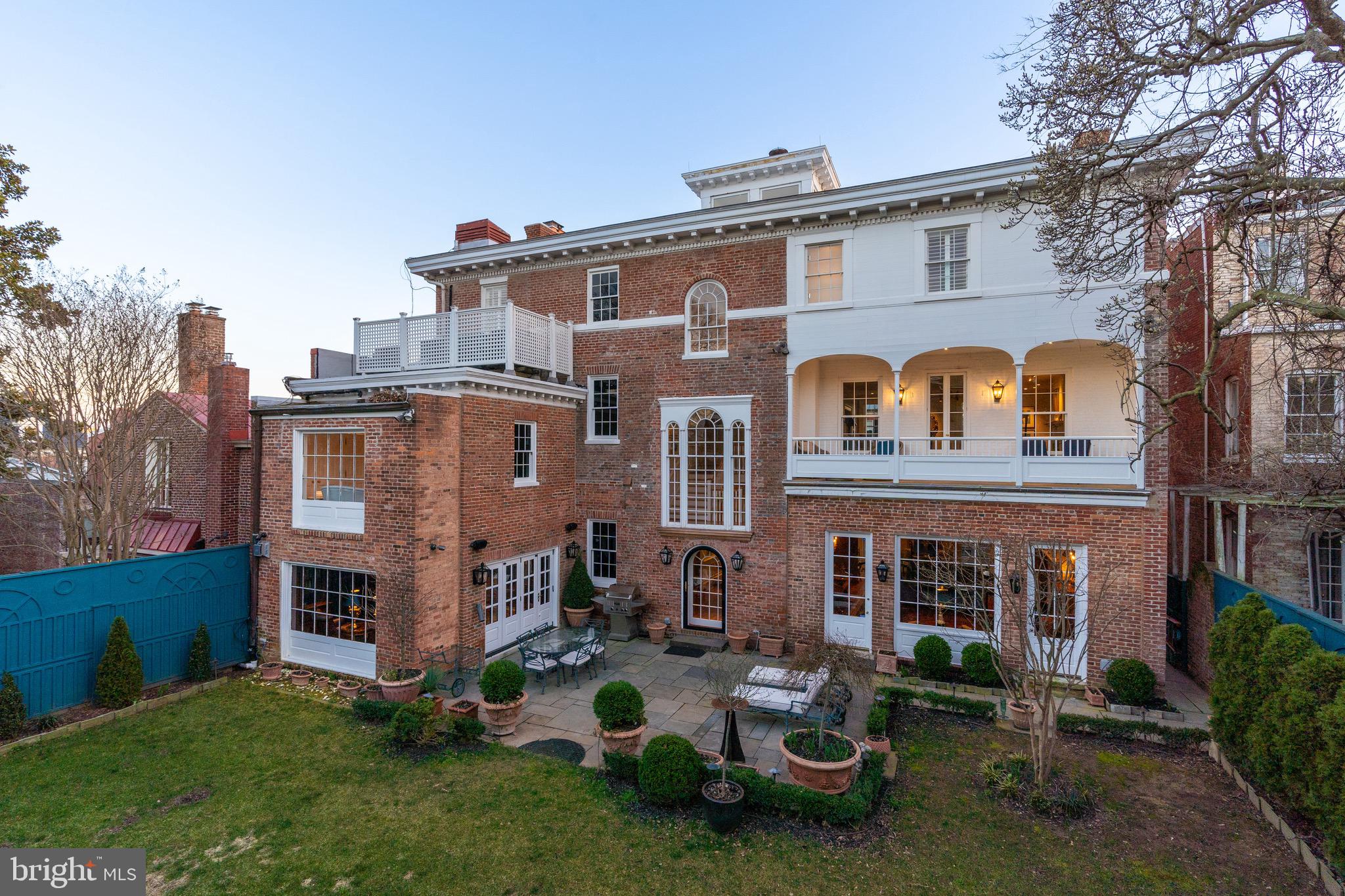 3003 N Street Northwest Washington, DC 20007 - Photo 122 of 127 3017 rear exterior
