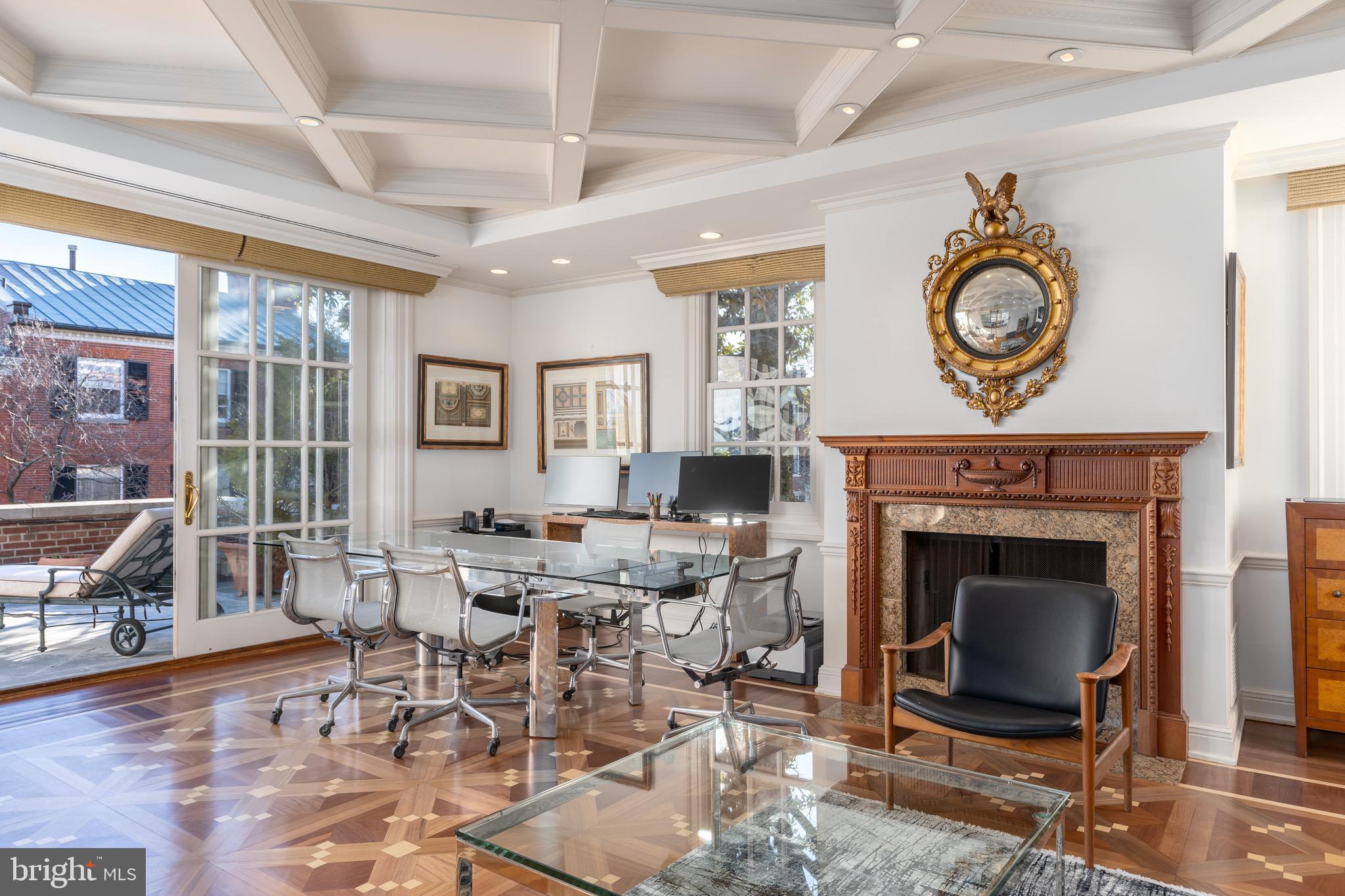 3003 N Street Northwest Washington, DC 20007 - Photo 75 of 127 Primary suite/office/conference room