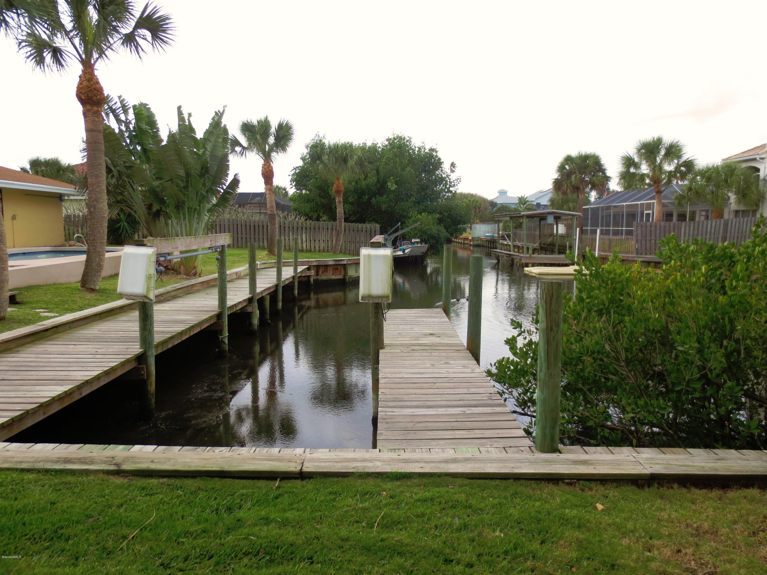 320 Riggs Avenue Melbourne Beach, FL 32951 - Photo 16 of 24 Dock View