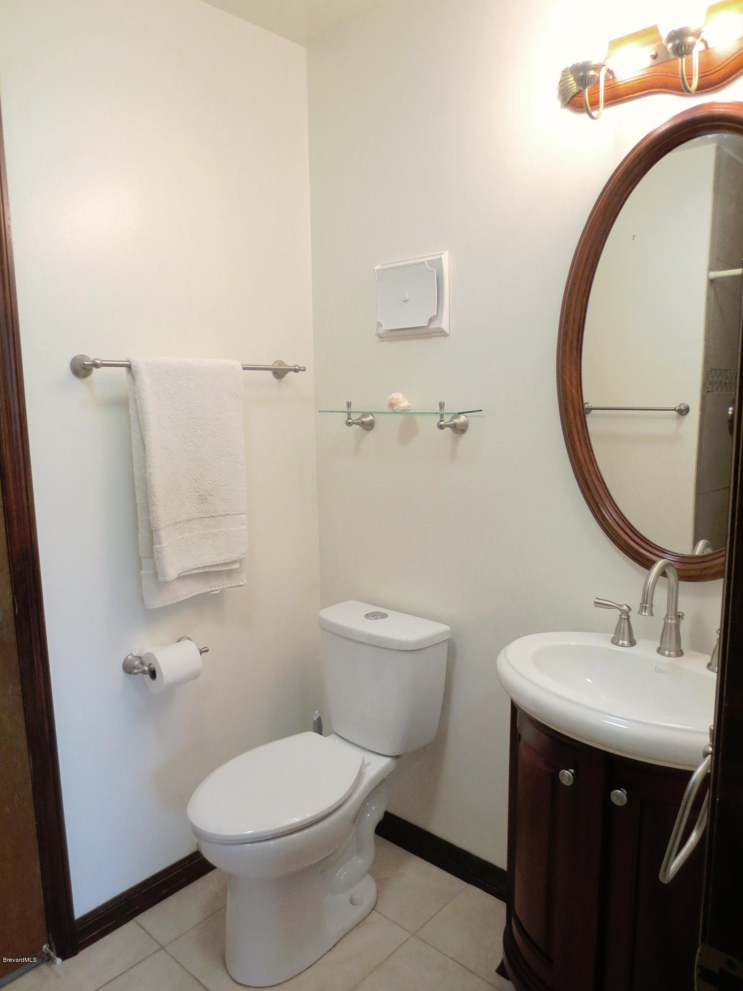 320 Riggs Avenue Melbourne Beach, FL 32951 - Photo 10 of 24 Updated Guest Bath Room