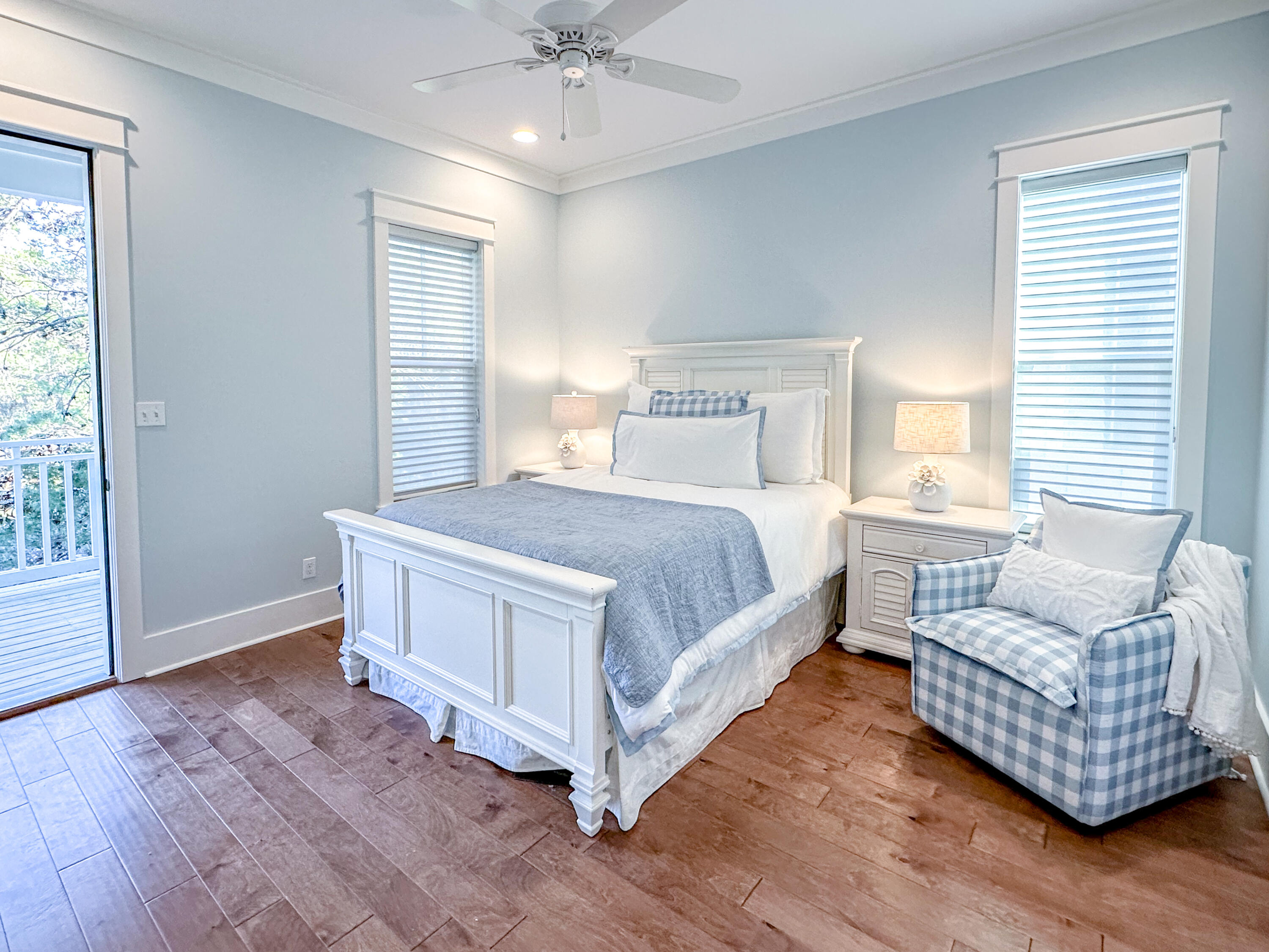 239 Matt's Way Santa Rosa Beach, FL 32459 - Photo 23 of 44 a bedroom with a bed and a couch