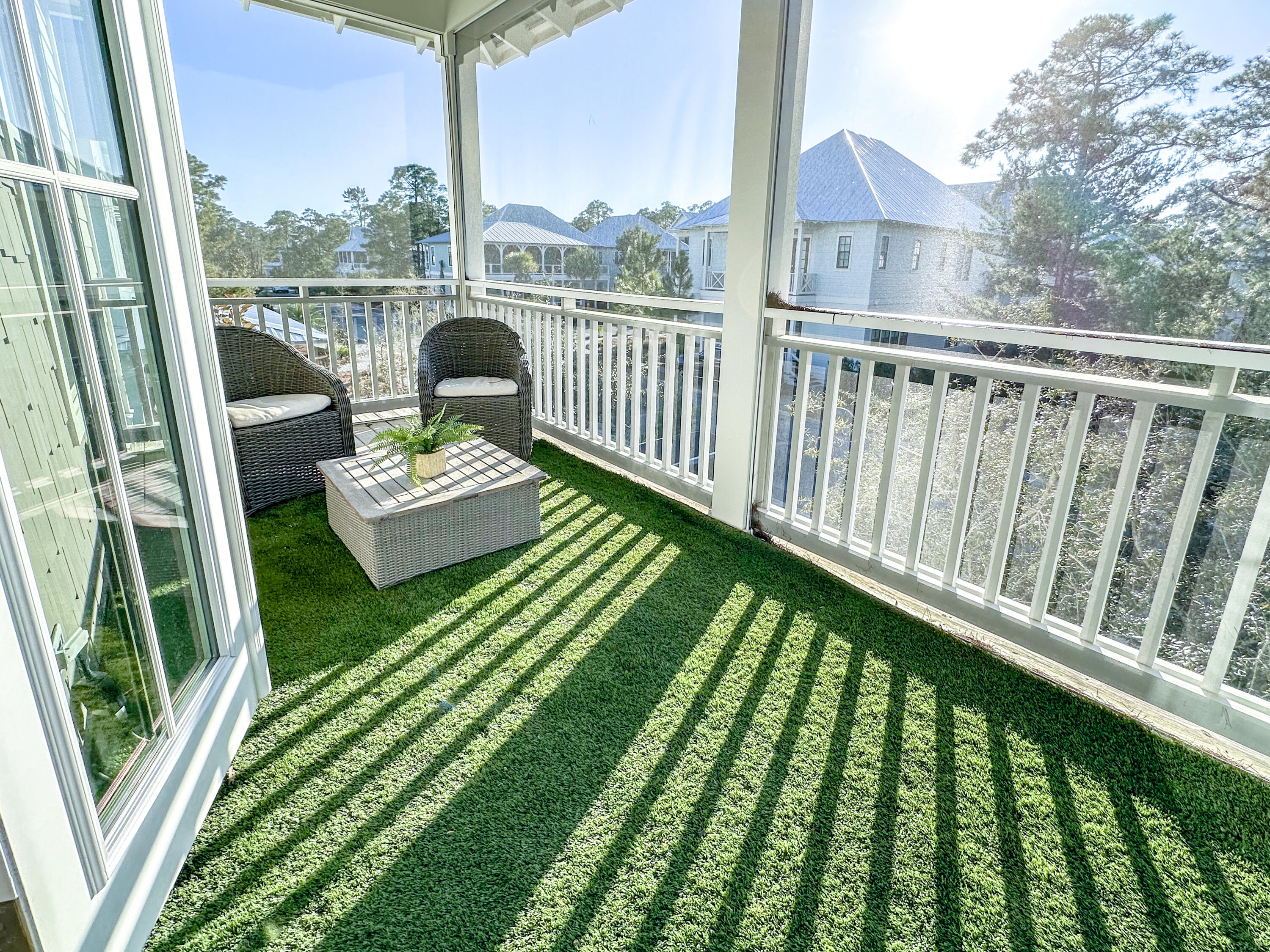 239 Matt's Way Santa Rosa Beach, FL 32459 - Photo 30 of 44 a view of balcony with furniture