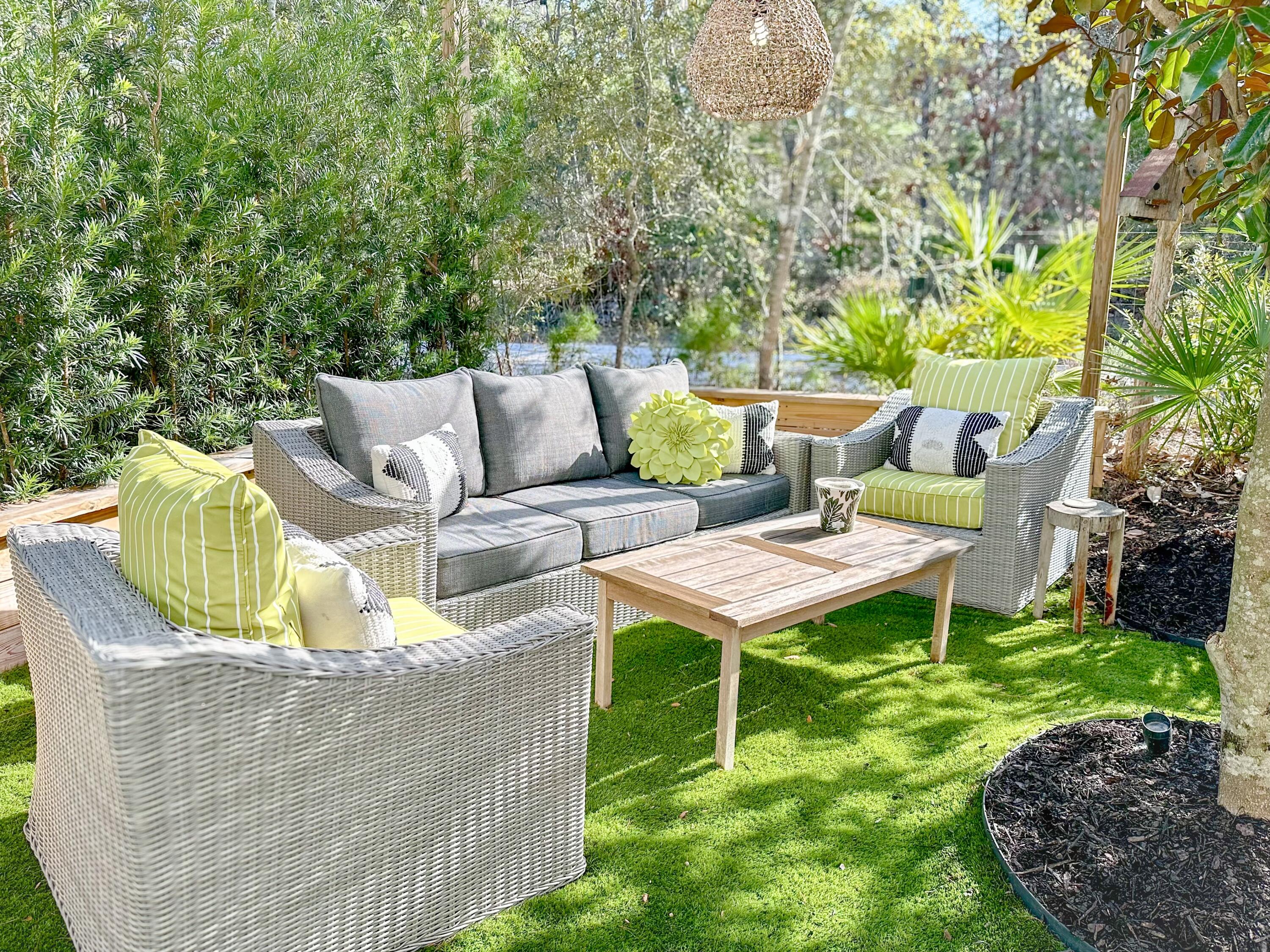 239 Matt's Way Santa Rosa Beach, FL 32459 - Photo 36 of 44 a view of a couches in a patio