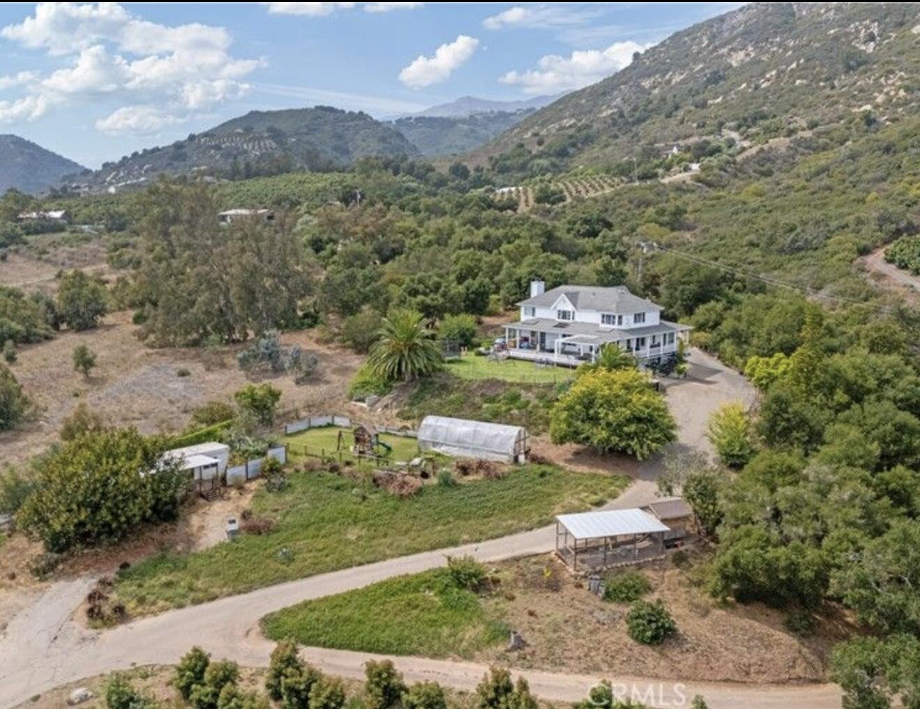 4508 Foothill Road Carpinteria, CA 93013 - Photo 3 of 31 an aerial view of residential houses with outdoor space and trees