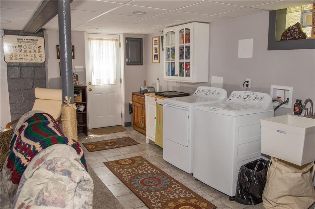 1648 Elderslee Road Pittsburgh, PA 15227 - Photo 24 of 25 Washer / Dryer and Basement Door