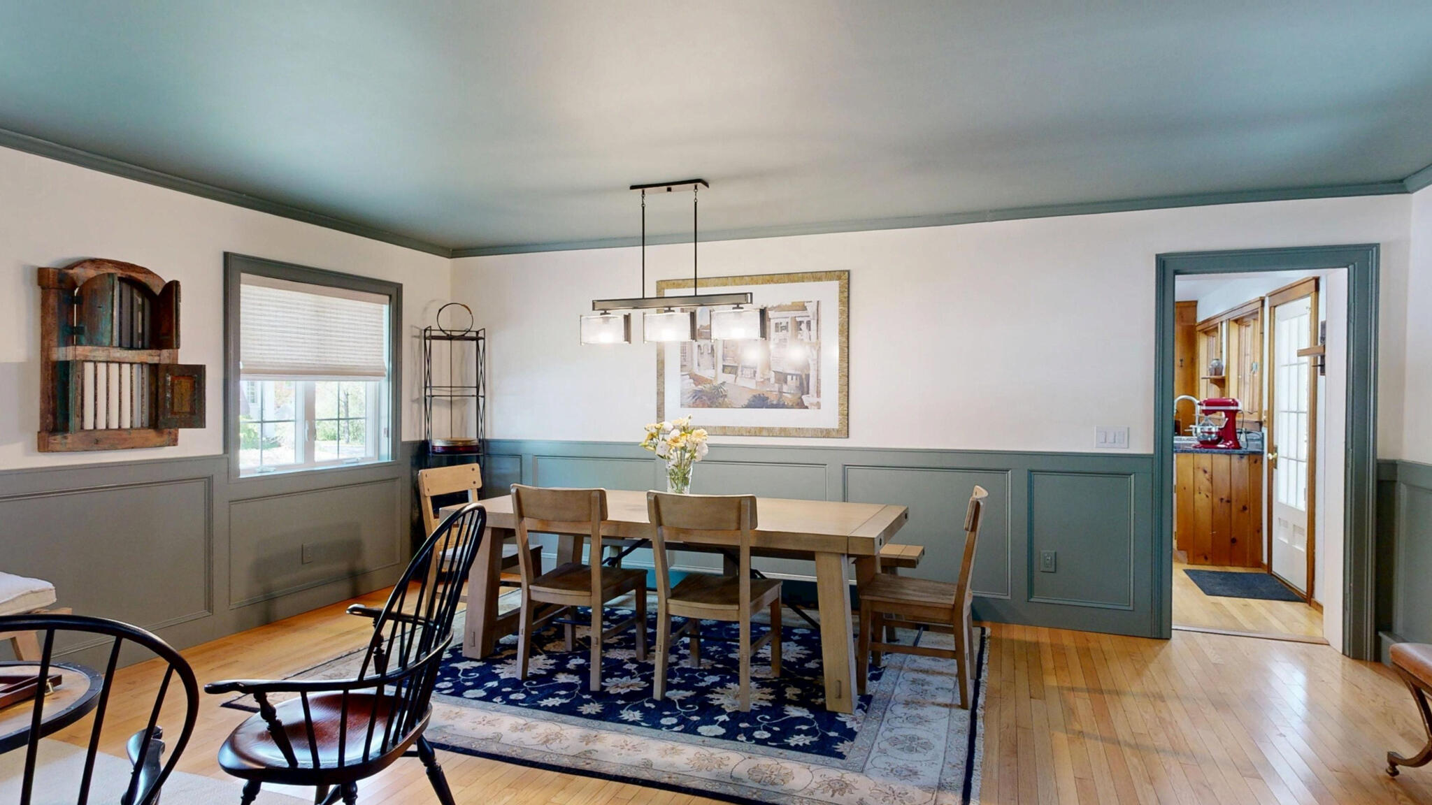 75 Court Street Belfast, ME 04915 - Photo 31 of 94 Custom Wainscotting & Curtains