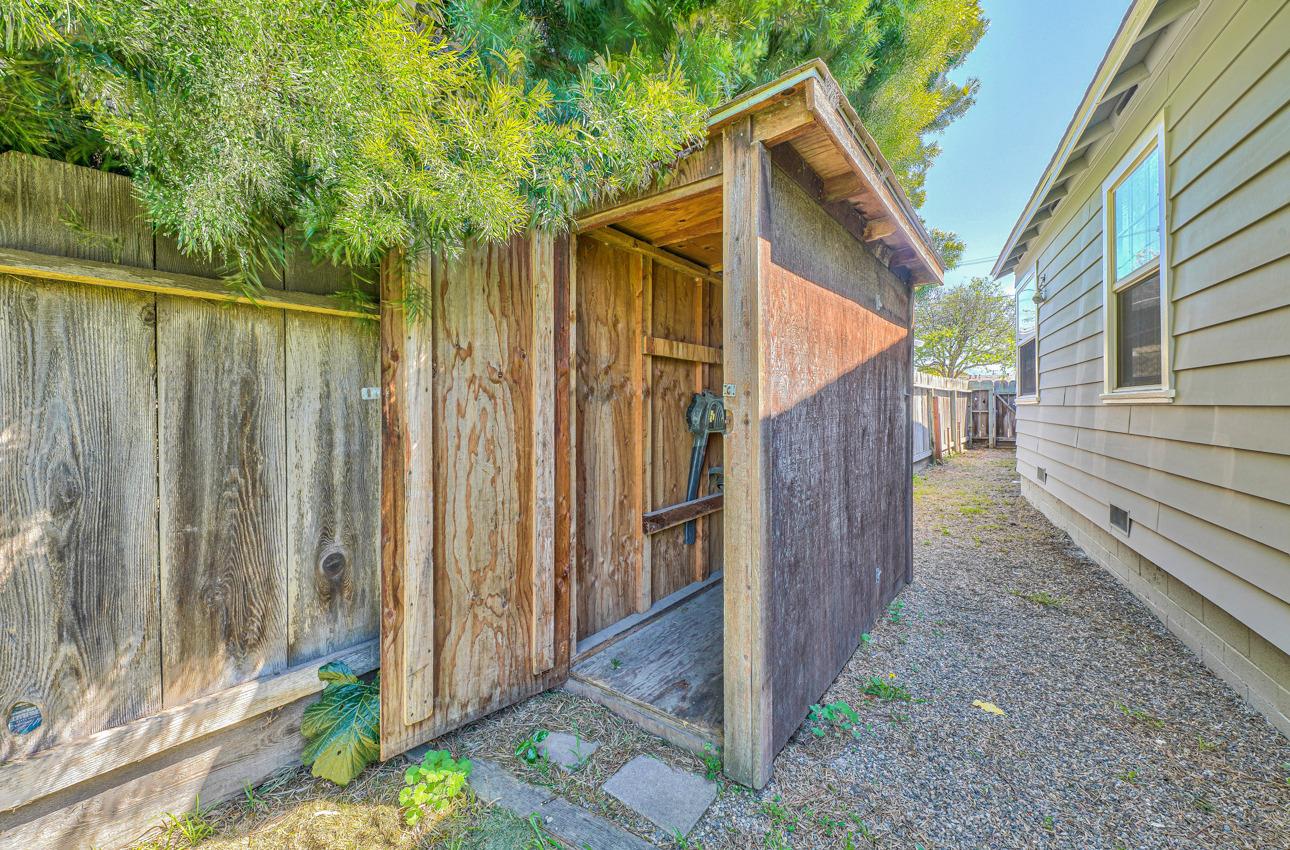 7 Grove Street Salinas, CA 93901 - Photo 33 of 33 a view of a wooden house with a small yard