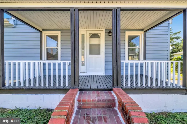 a view of a house with wooden floor