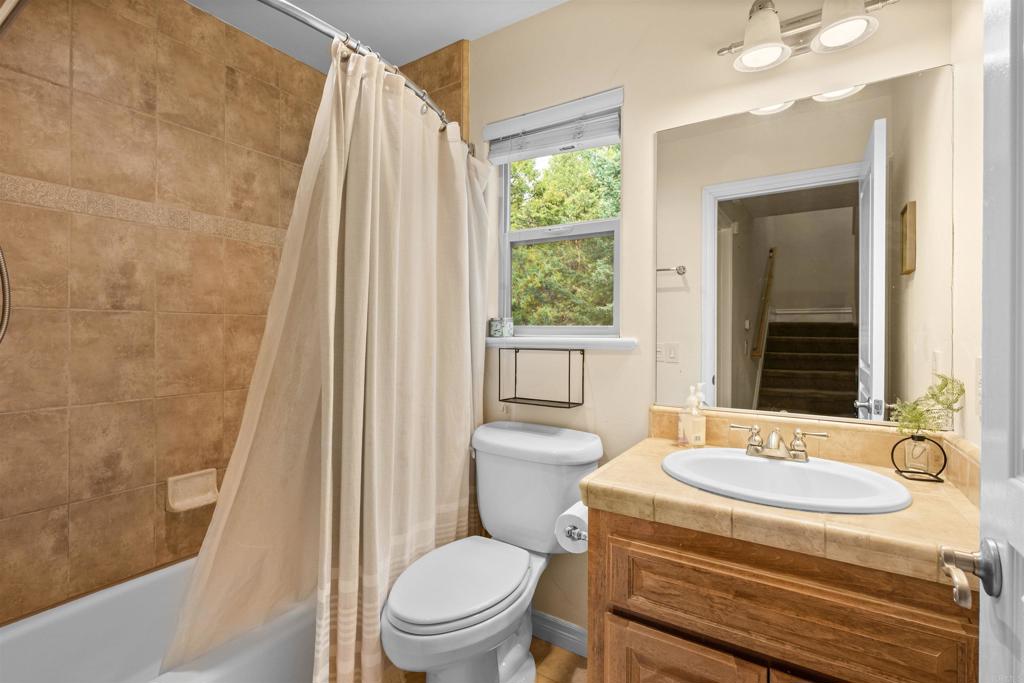 26328 Jacqueline Road Twin Peaks, CA 92391 - Photo 20 of 37 a bathroom with a sink toilet and shower