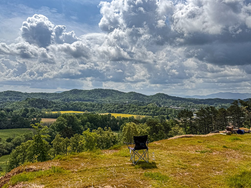 134 Mistletoe Ridge Murphy, NC 28906 - Photo 8 of 18 a view of a lake with a mountain in the background
