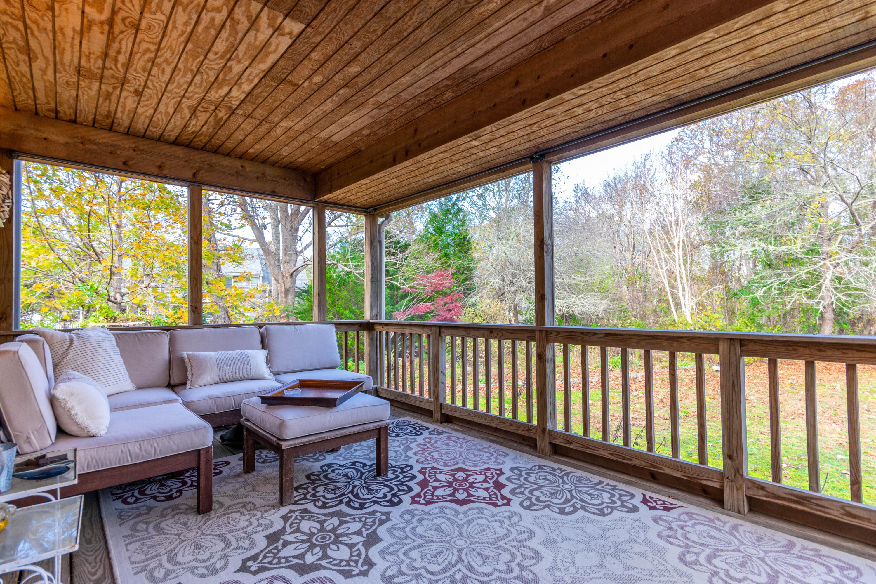 141 Long Pond Road Brewster, MA 02631 - Photo 13 of 58 Screened porch overlooks the backyard