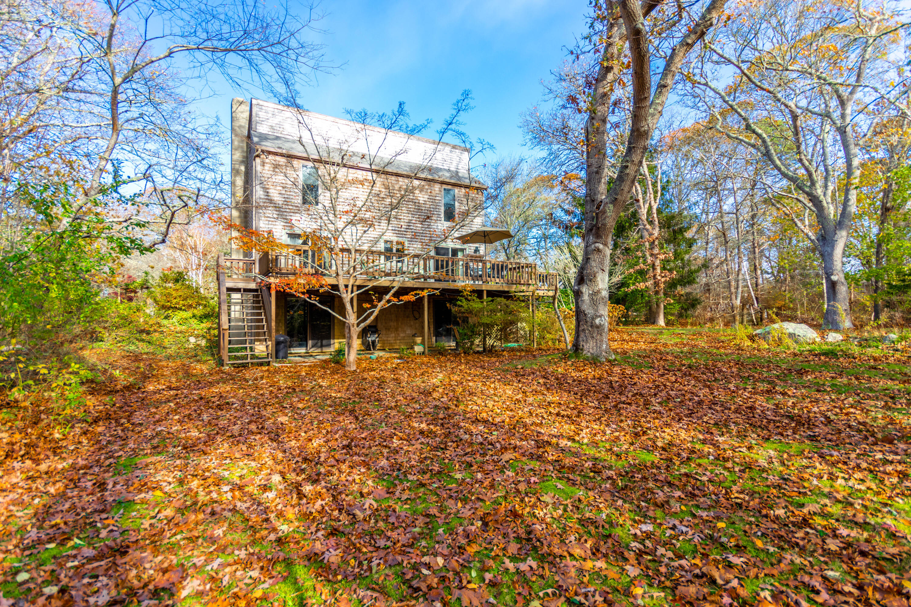 141 Long Pond Road Brewster, MA 02631 - Photo 35 of 58 Angle with wraparound deck