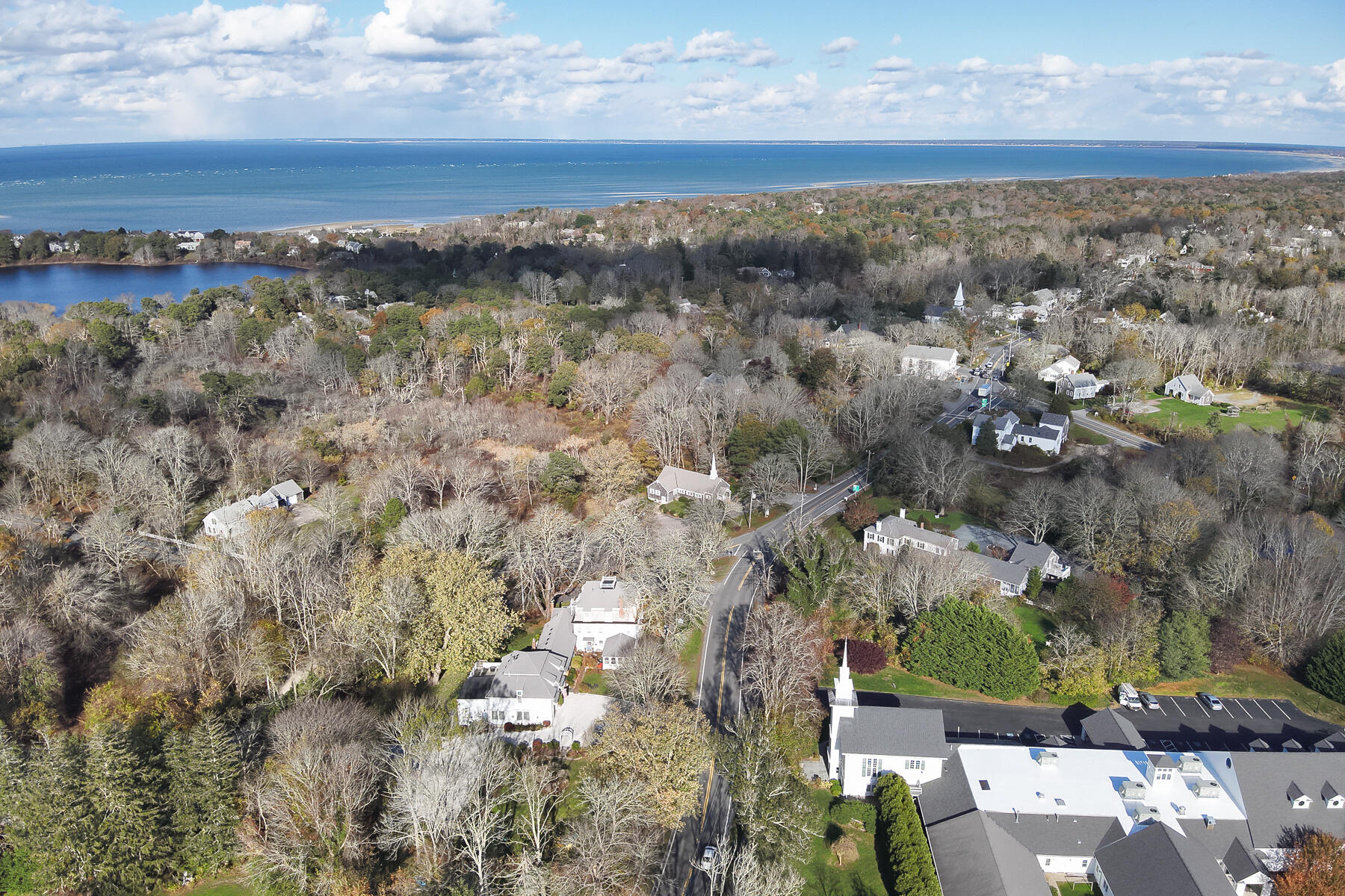 141 Long Pond Road Brewster, MA 02631 - Photo 44 of 58 Aerial of historic 6A