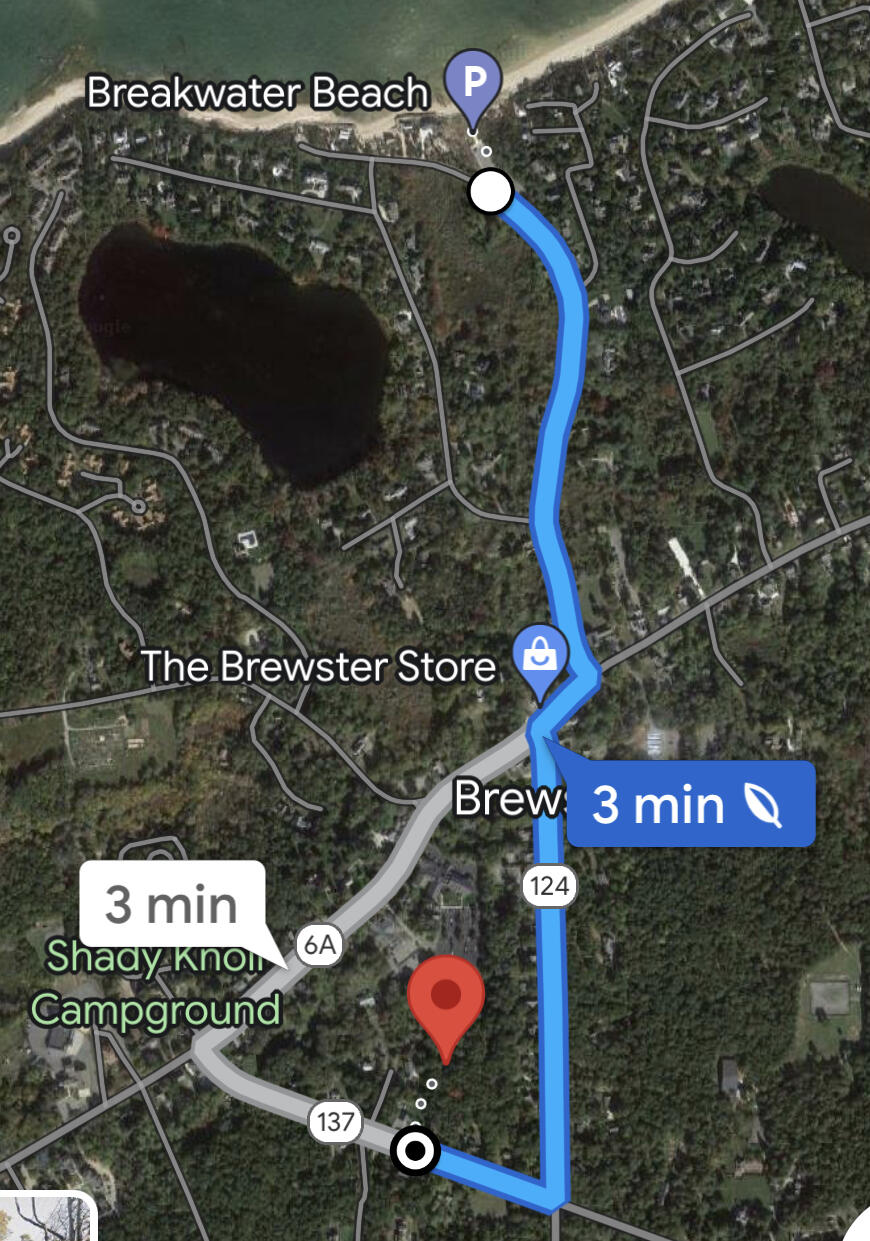 141 Long Pond Road Brewster, MA 02631 - Photo 50 of 58 Aerial map