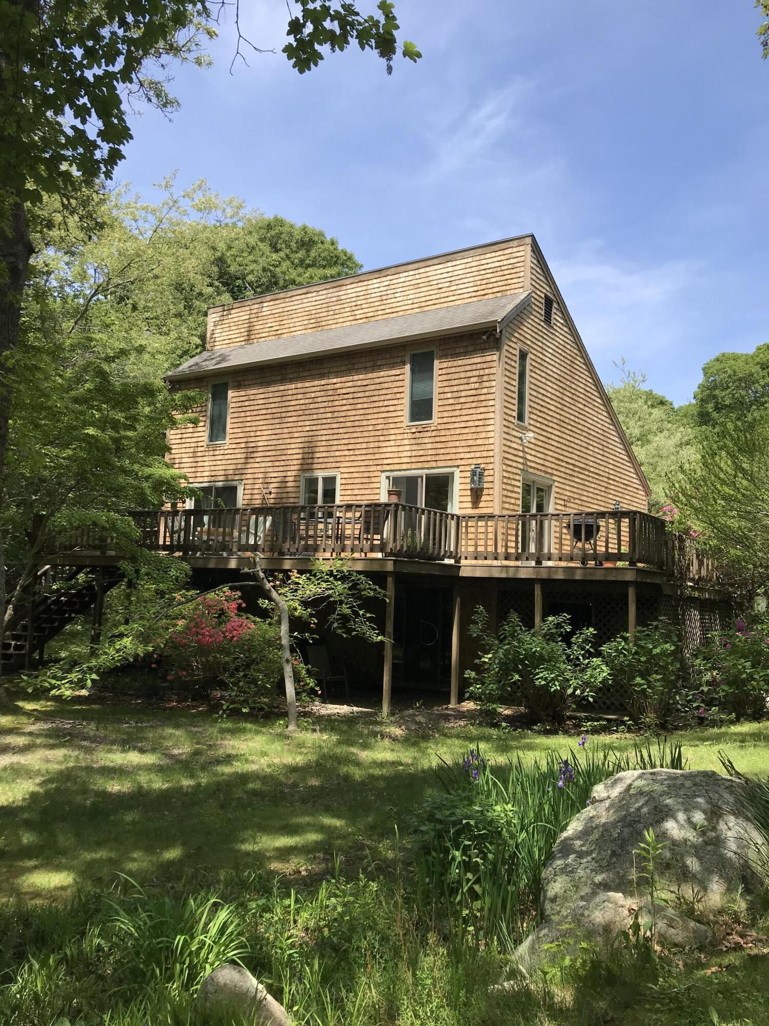 141 Long Pond Road Brewster, MA 02631 - Photo 51 of 58 Spring view of house