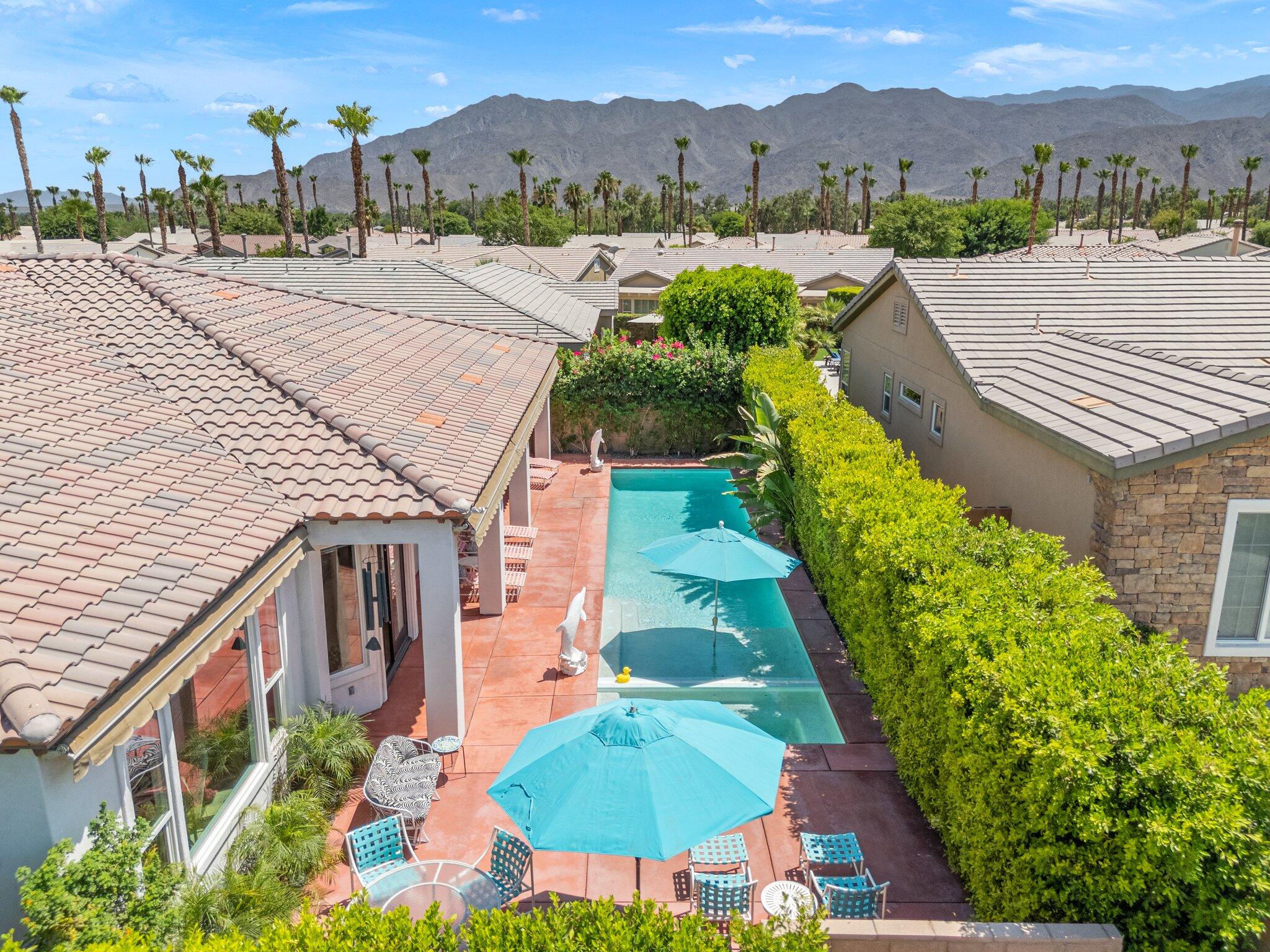 61185 Soaptree Drive La Quinta, CA 92253 - Photo 46 of 51 an aerial view of a house