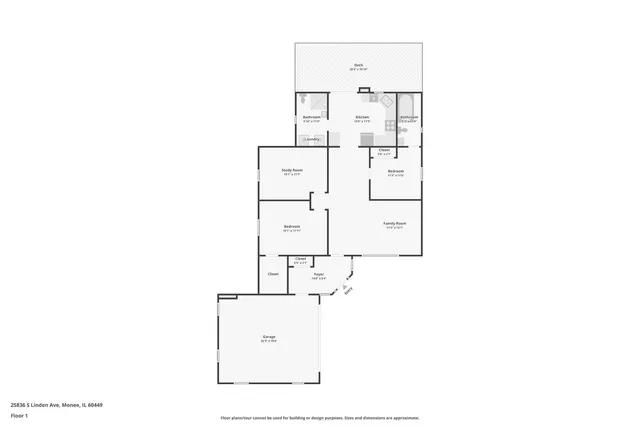 $210,000 | 25836 South Linden Avenue, Monee, IL 60449