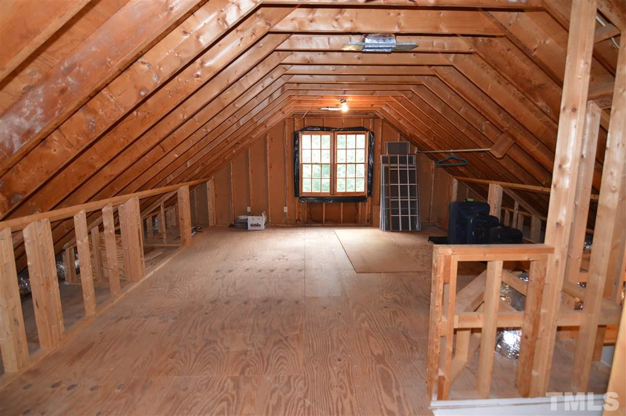 2101 Brixham Court Raleigh, NC 27615 - Photo 22 of 26 Has electrical and HVAC run to it , ready to be finished
