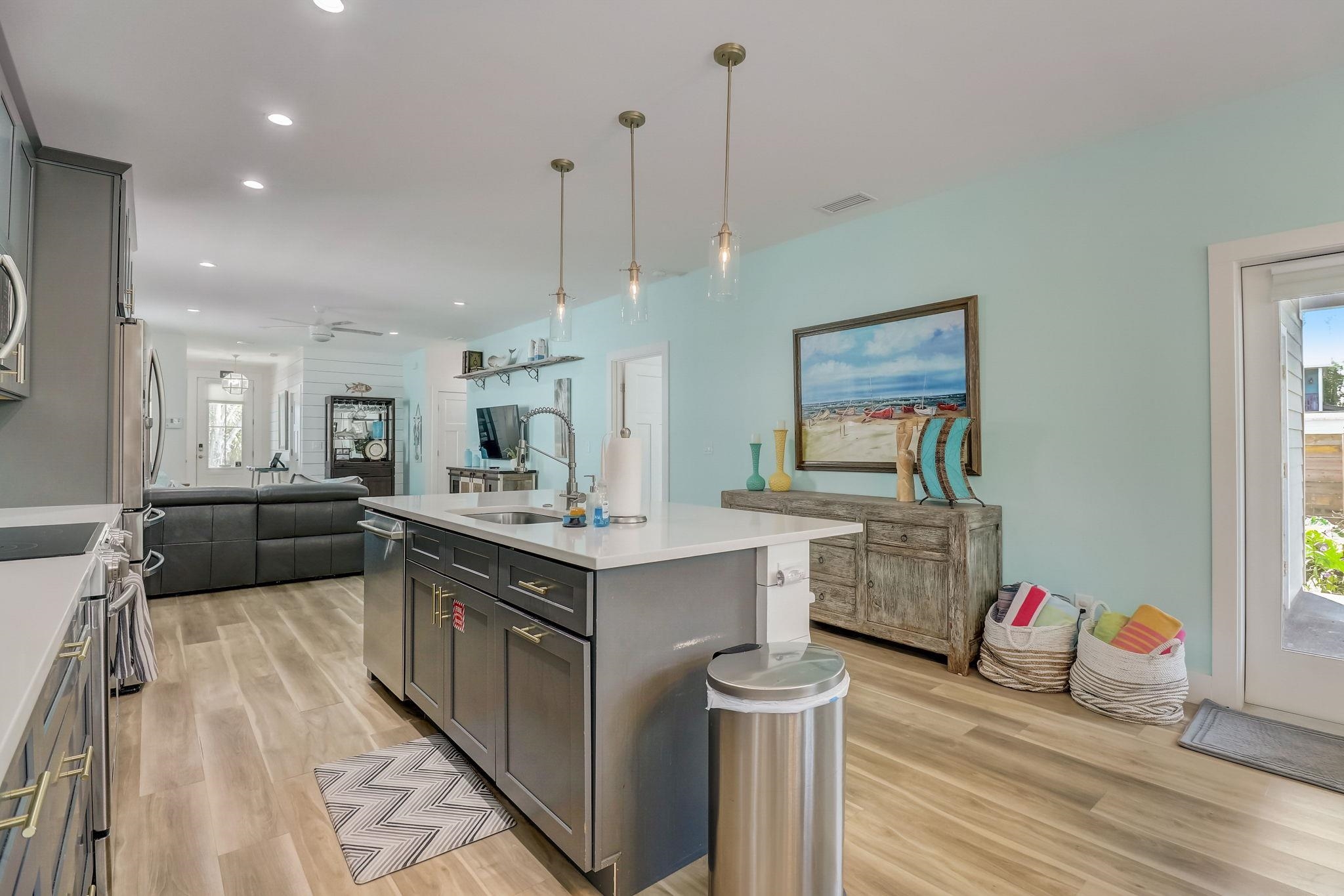 45 Menendez Road St. Augustine, FL 32080 - Photo 11 of 36 a large kitchen with a lot of counter space