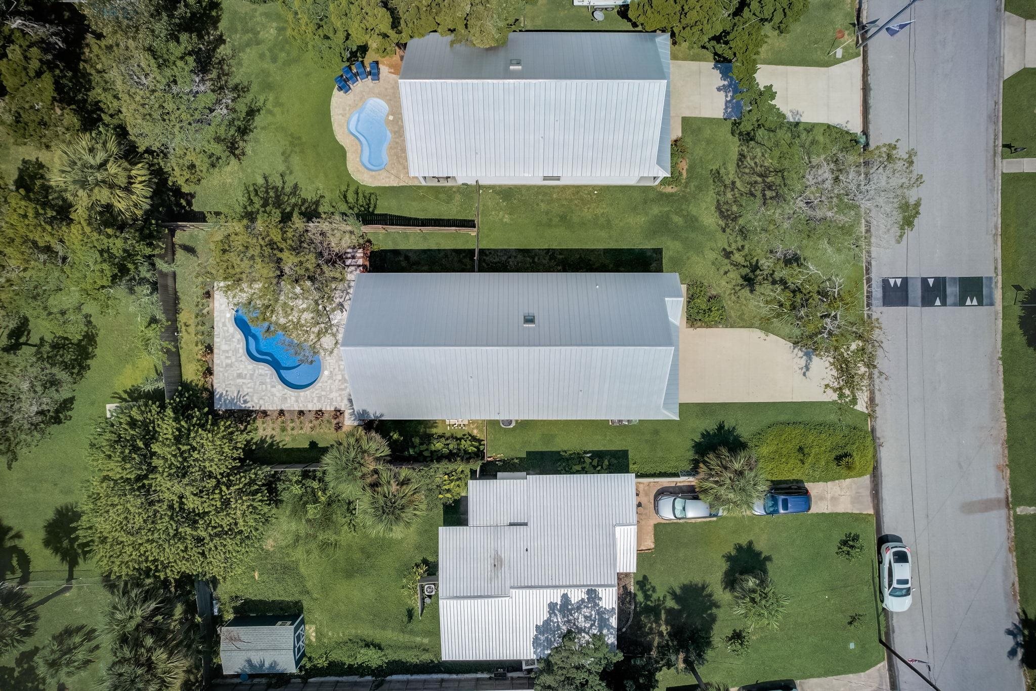 45 Menendez Road St. Augustine, FL 32080 - Photo 33 of 36 an aerial view of a house