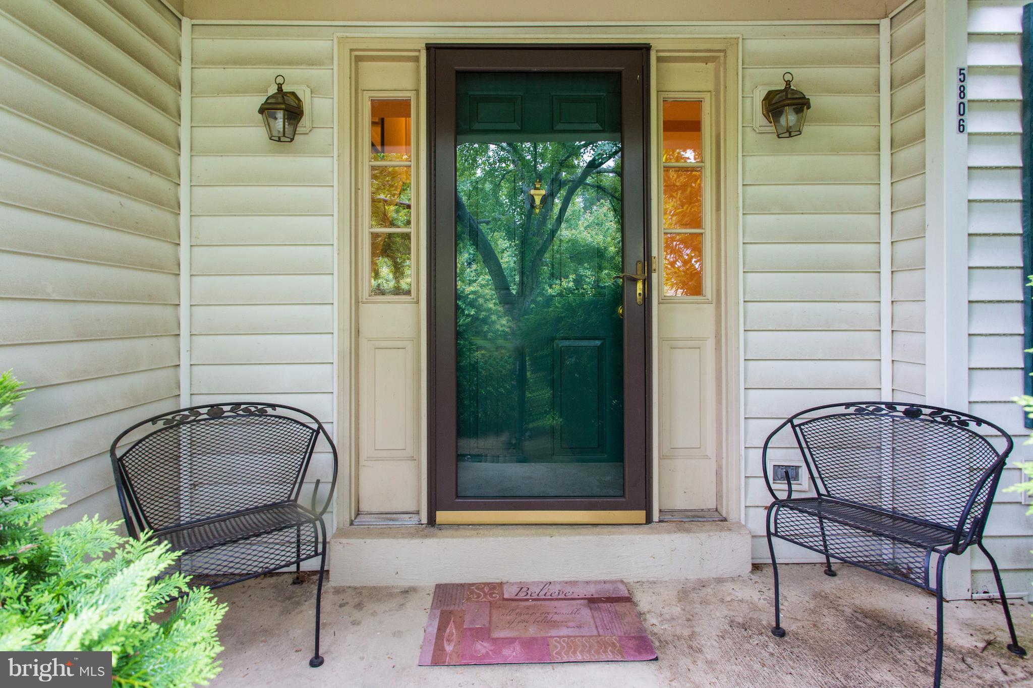 5806 Stone Ridge Drive Centreville, VA 20120 - Photo 2 of 26 Covered front entry