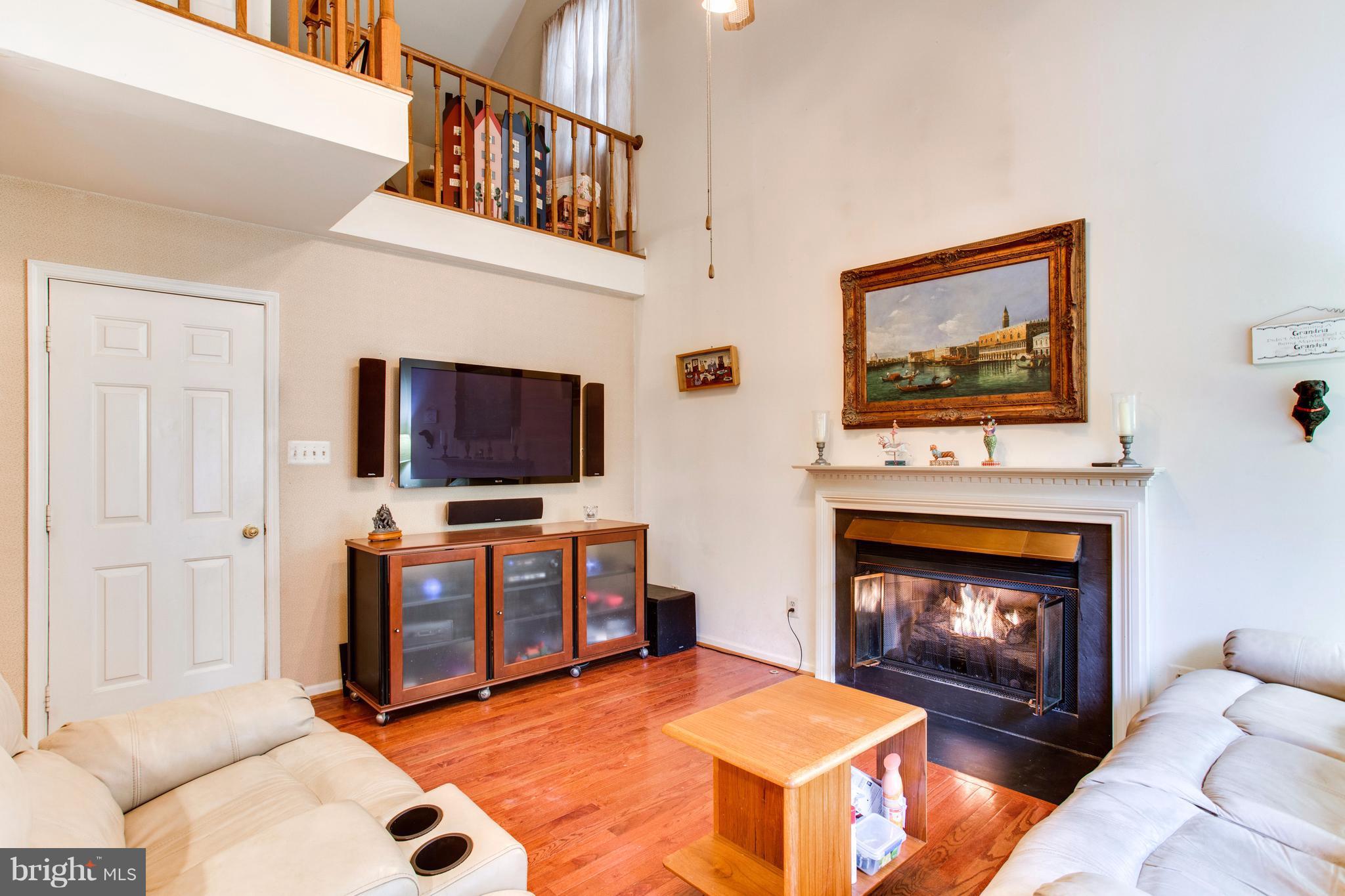 5806 Stone Ridge Drive Centreville, VA 20120 - Photo 11 of 26 Gas fireplace